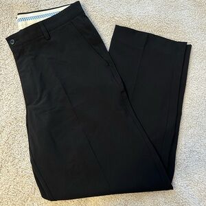 Classic Black Dress Pants with Straight Leg